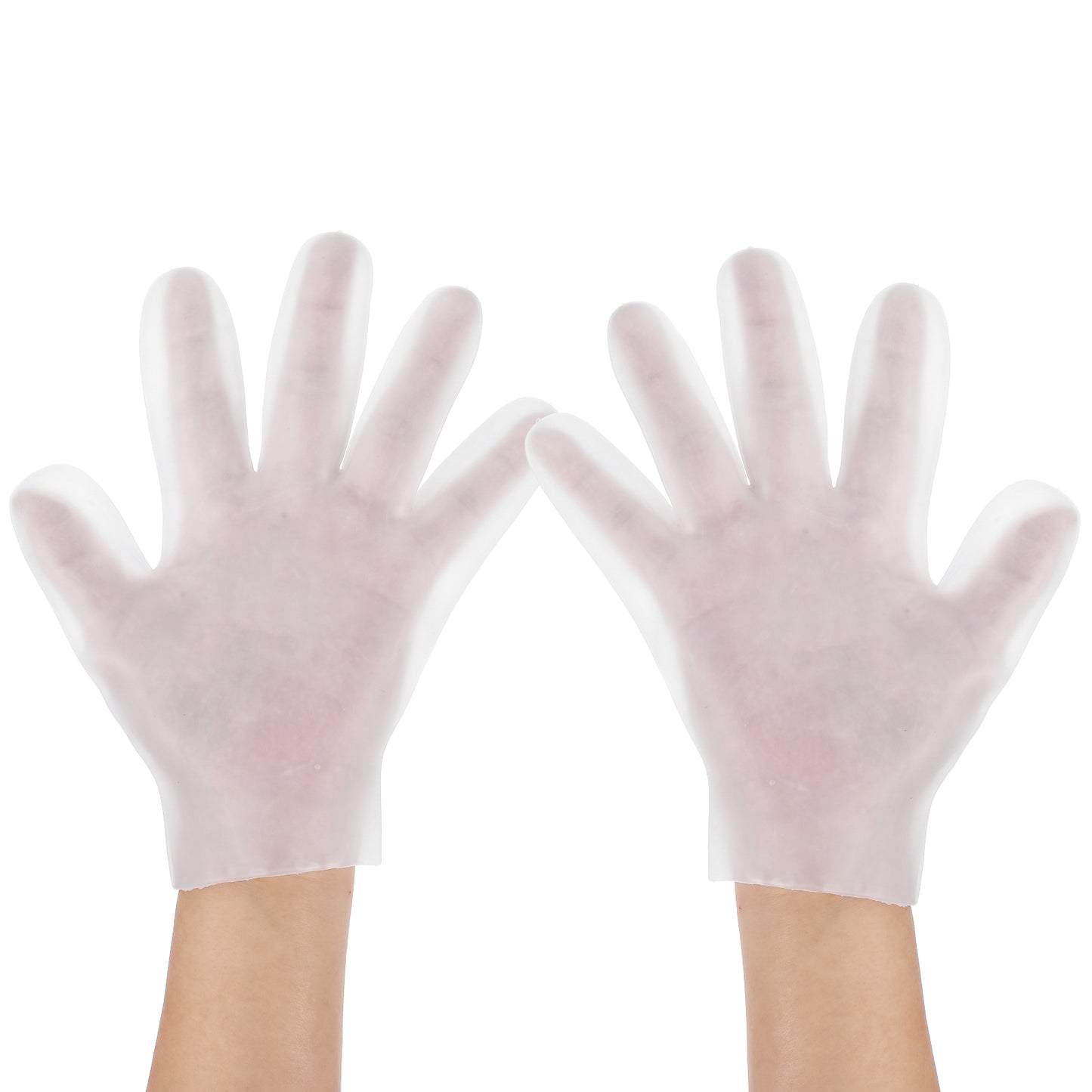 Moisturizing Gloves Overnight Silicone Gloves for Dry Hands Soft Silicone Gloves Gel Spa Hydrating Gloves Reusable Hand Masks Moisturizing Glove for Repairing Dry Cracked Aging Hands Eczema 1 Pair