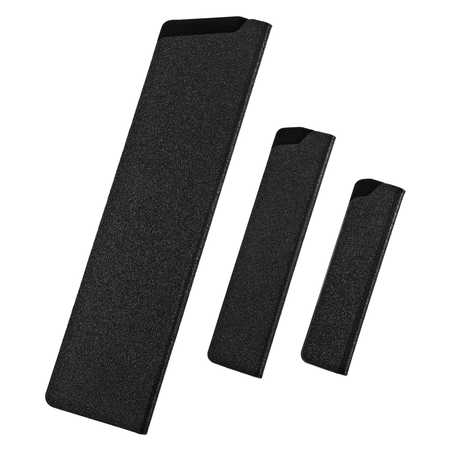 3PCS 4/5/8 Inch Chef Knife Sheath Universal Knife Edge Guard Set, Non-bpa Kitchen Knife Guards, Waterproof Abrasion Resistant Felt Lined Knives Cover Sleeves Knife Protectors, Gentle on Your Blades