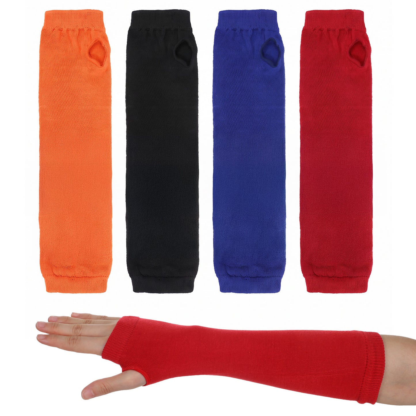 Chsoejuf 8Pcs Cast Sleeve Soft Elastic Arm Cast Covers Protector 4 Colors