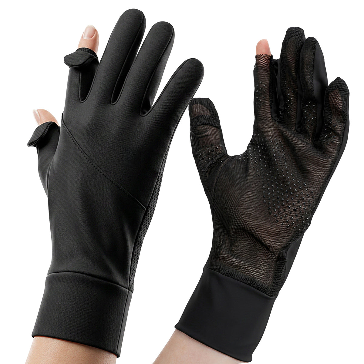 Sorcristy 2 Pcs Sun Protection Gloves for Women
