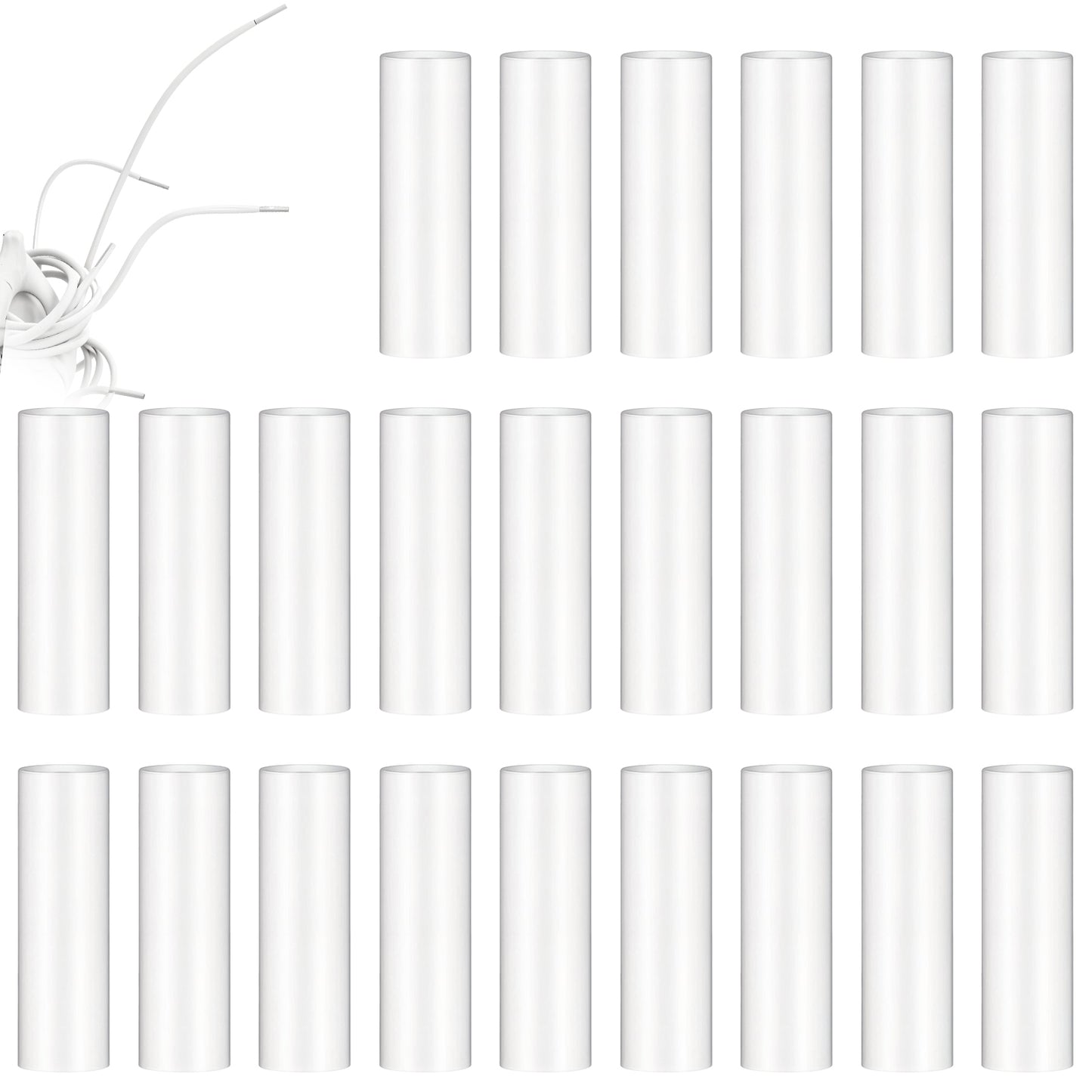 100Pcs Shoe Lace Ends Tips, Clear Aglets for Shoelaces, Shoelace Repair Aglet Tips Replacement for Drawstring Ends Heat Shrink Tubing Aglets For Sneaker Shoe Sneaker Heat Shrink Tubing