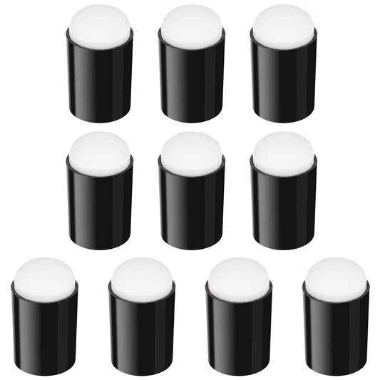 Ymapinc 10Pcs Craft Finger Sponge Daubers, Finger Paint Daubers Makeup Sponge Ink Dauber for Card Making, Painting, Stamping, Ink Blending Brushes