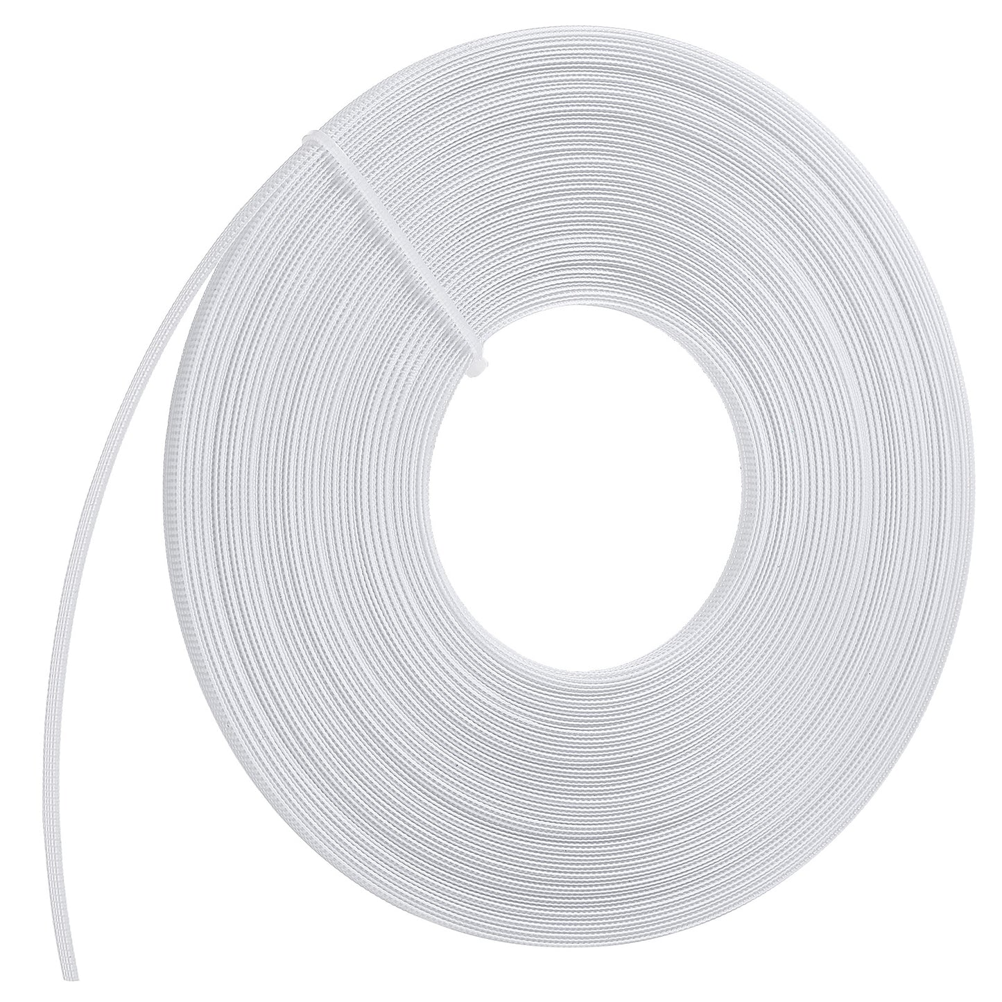 Shimmeroo Boning for Sewing, 25 Yards Corset Boning for Sewing Corset Making Wedding Dress Bridal Evening Gowns Crafts, Plastic, Sew-Through, 6mm