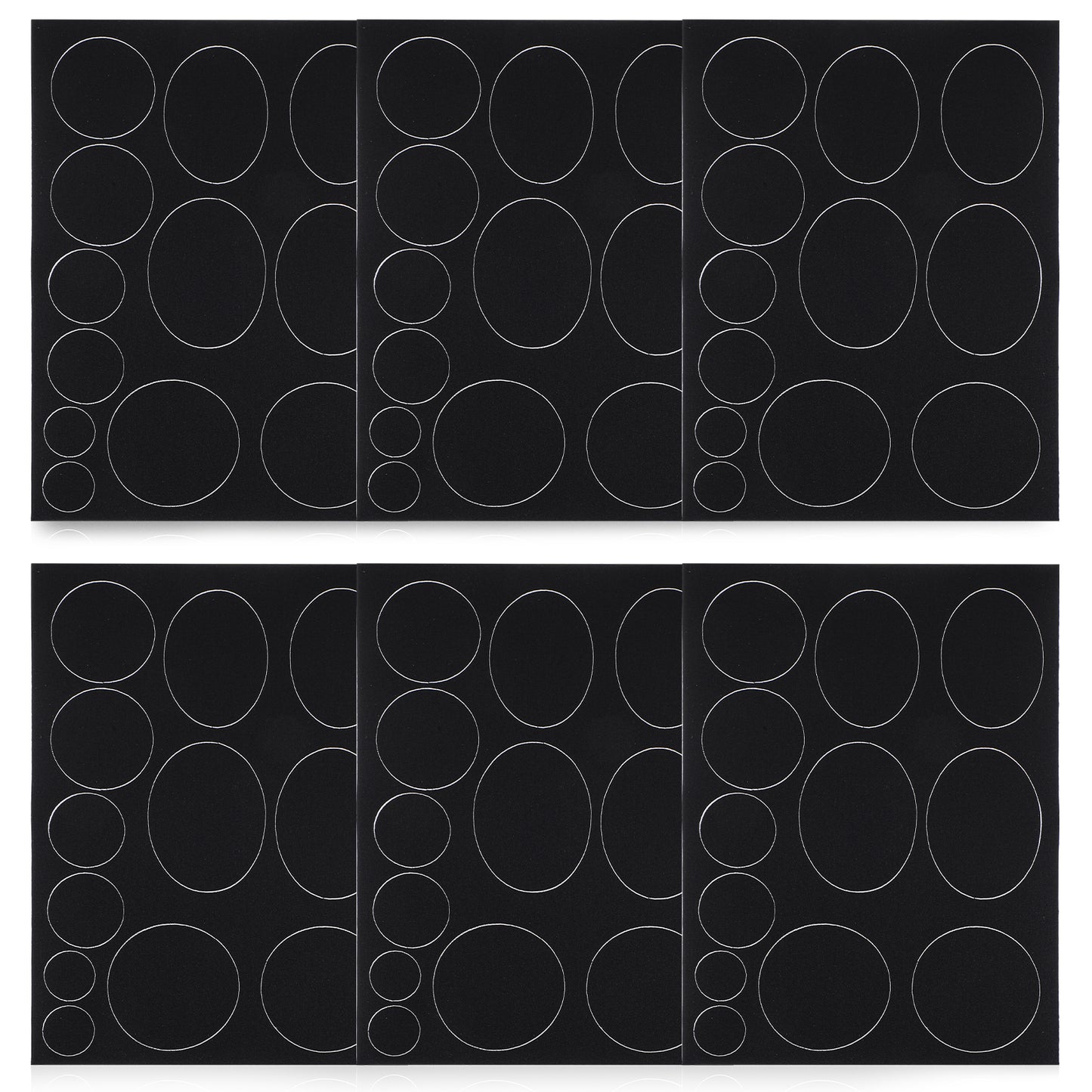 Tyqour 6Pcs Puffer Down Jacket Repair Patch, Waterproof Self Adhesive Fabric Repair Tape, Different Size And Shapes Clothing Patches, Tenacious Repair Tape for Clothing Coat Tent Sleeping Bags