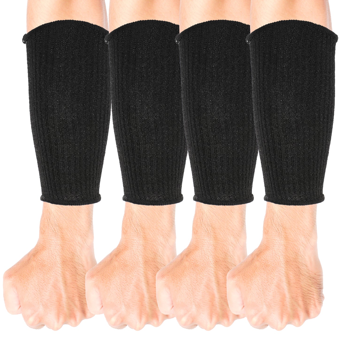 Ymapinc 2 Pairs Arm Protection Sleeves Level 5 Protection Cut Burn Resistant Sleeve Arm Guard Protectors for Thin Skin Bruising Protective Sleeves Anti Abrasion Forearm Cover Protector