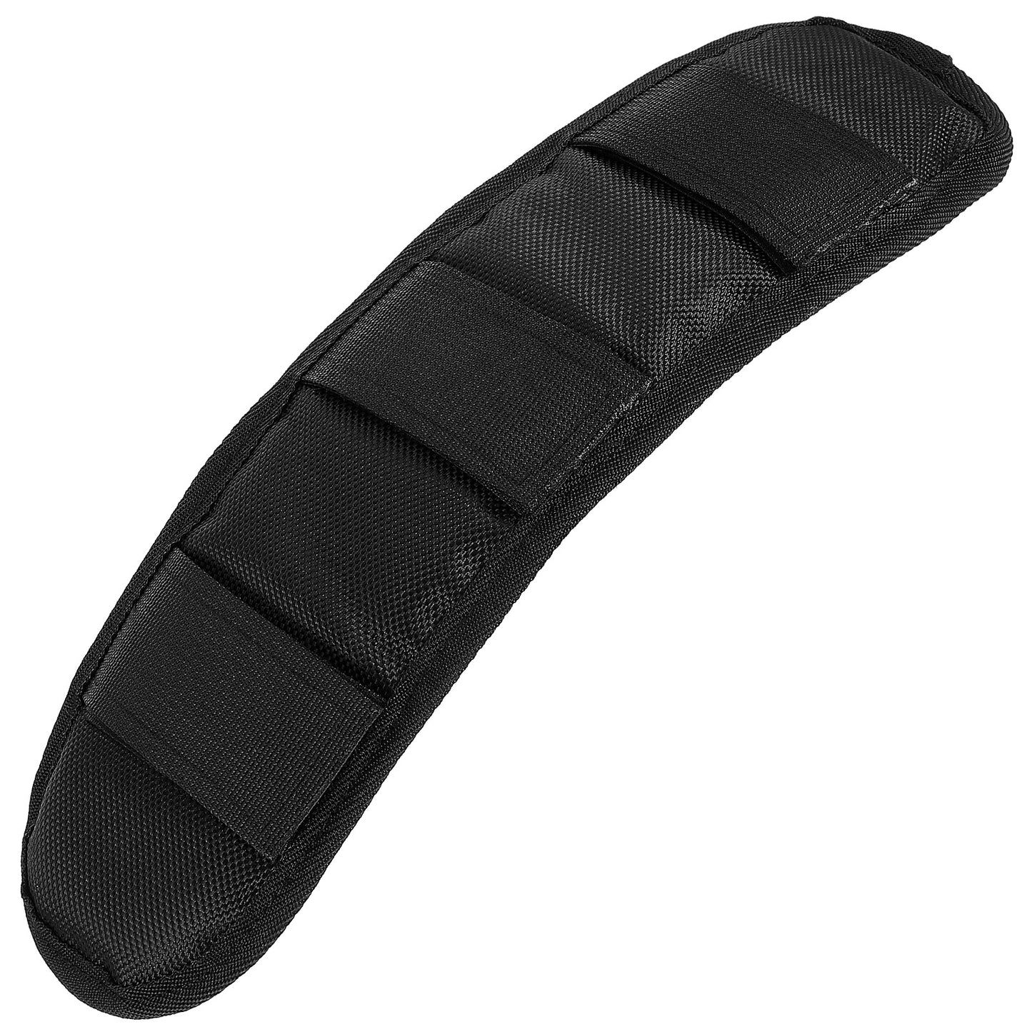 Soft Shoulder Strap Pad Extra Thick and Breathable Backpack Guitar Strap Pad Cushion, Removable Plate Carrier Shoulder Pads Width up to 3.1" Compatible with Tactical Vest Tactical Sling Bag Black