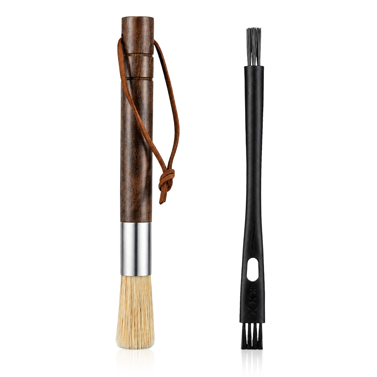 Chsoejuf 2PCS Coffee Grinder Cleaner Brush Set Espresso Brush Accessories