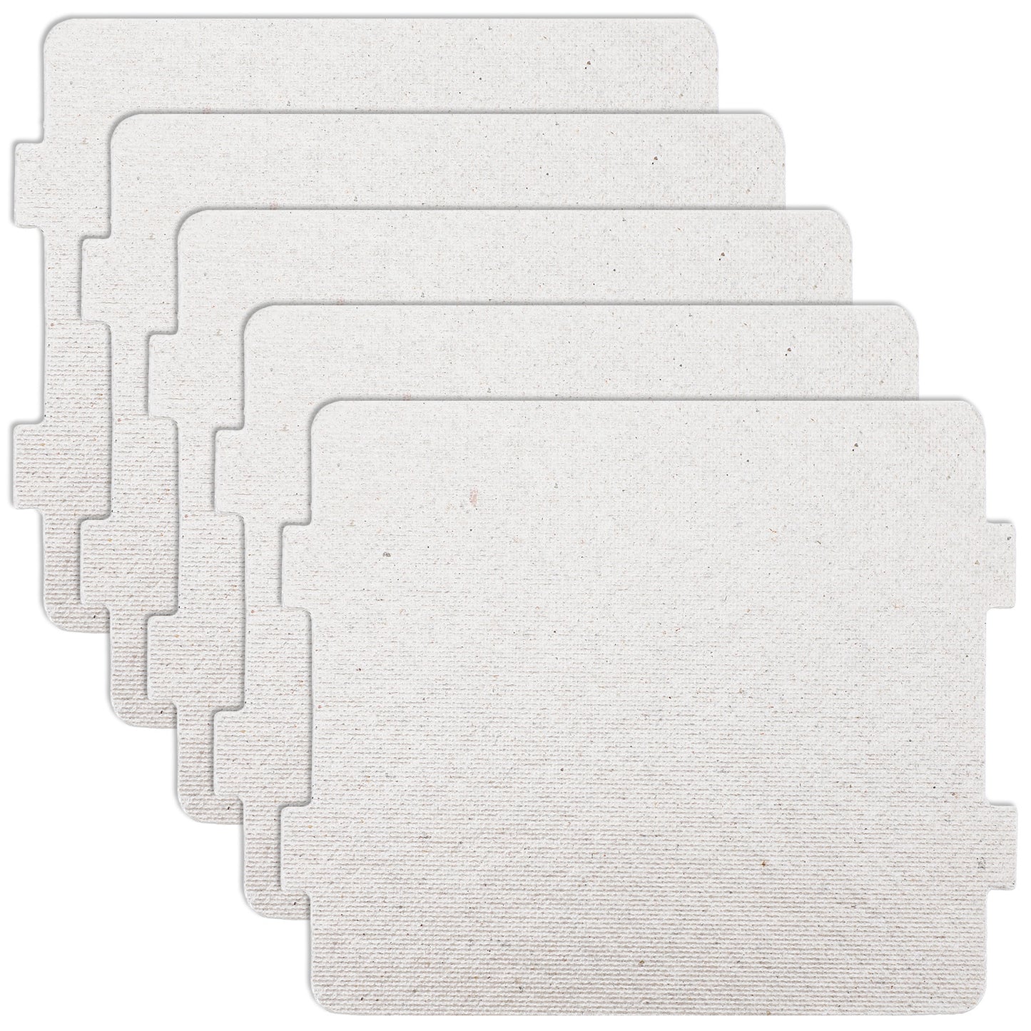 Waveguide Cover Universal Silver Mica Microwave, 4 PCS Universal Mica Sheet for Microwave Oven Cut to Size, 4.3 X 3.9 Inches