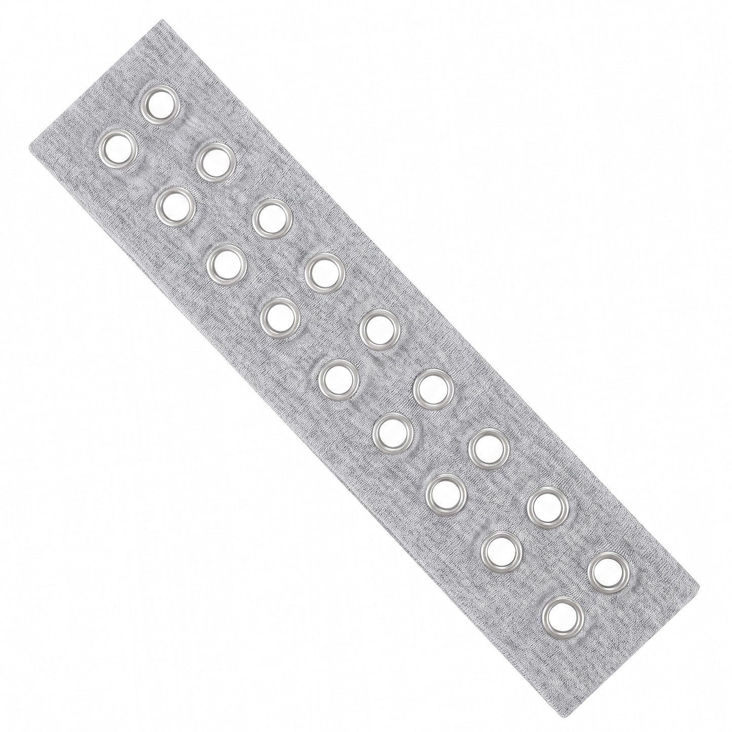 Grommet Headband for Women Punk Head Bands for Women's Hair Hollow Eyelet Elastic Headband Wide Women Gray Hollow Out Hair Band Eyelets Stretchy Casual Accessory Punk Grunge Hairbands Accessories