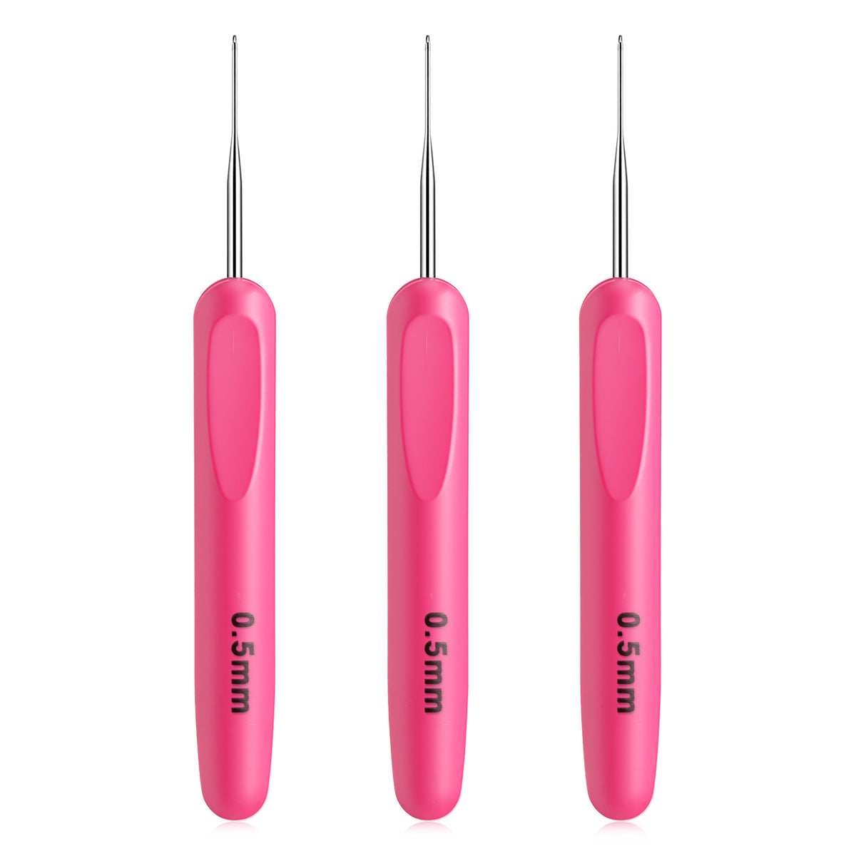 Chsoejuf 3PCS Loc Crochet Needle Dreadlock Hook for Hair Loc Repair Tool