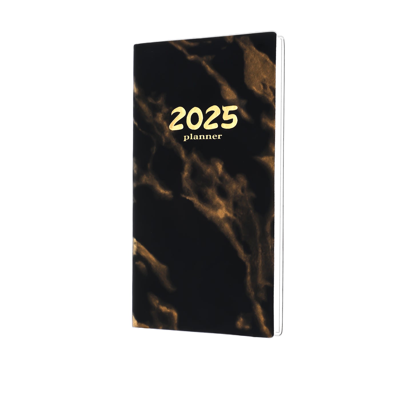 Nogeqi Weekly Monthly Planner 2025, Weekly and Monthly Planner, Black Pocket Planner 2025, Small Size Weekly Planners, Calendar Planner 2025 (6.81 X 3.70 Inches)