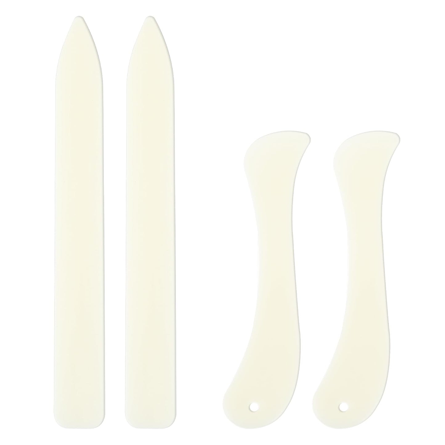 4 Pcs Stained Glass Tools Stained Glass Supplies Plastic Burnisher Flat Stained Glass Foil Holder Plastic Fid Burnisher Foiler Holder Stained Glass Supplies For Flat Stained Glass Work Diy Handicrafts