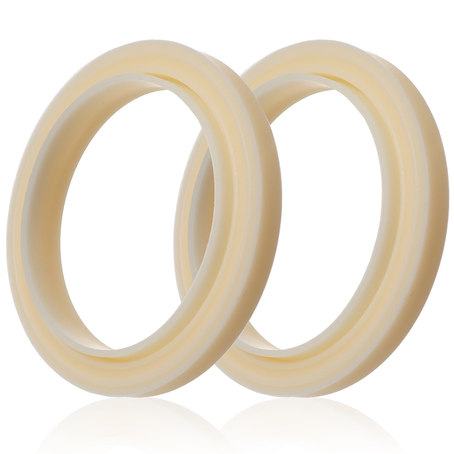 2 PCS 54mm Silicone Steam Ring, Gasket Seal for Breville Espresso Machine Accessories 870/878/880/860/840/810/450/500 and Sage 500/810/870/875/878/880, High-Temperature Resistant Replacement Part