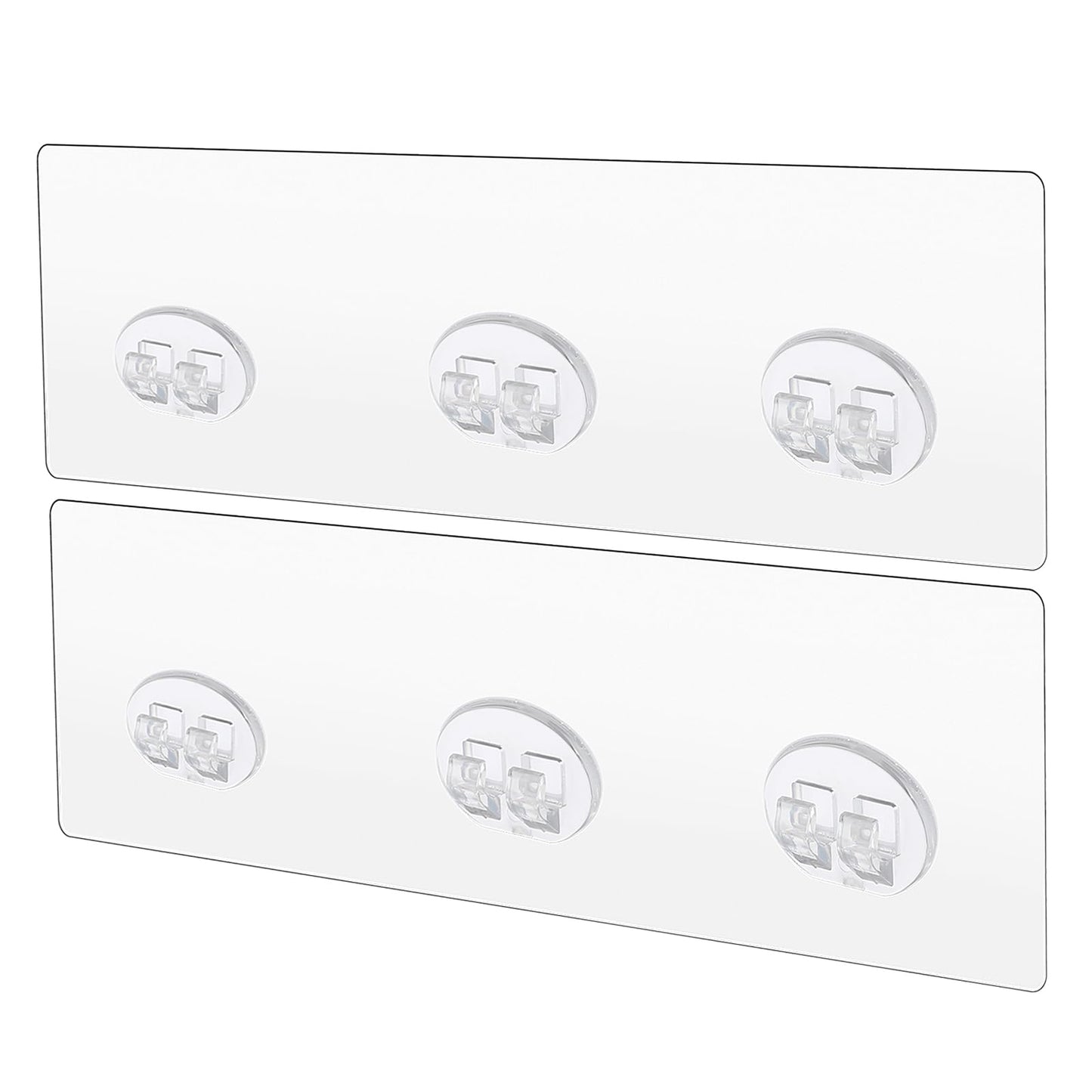 Ouligay 2PCS Shower Shelf Adhesive Hooks Strong Adhesive Hooks Shower Caddy Adhesive Replacement Strong Sticker Hooks for Bathroom Shower Corner Shelf Basket