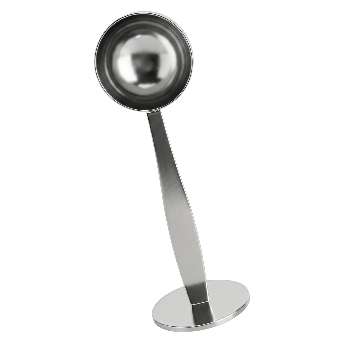 Chsoejuf 2-in-1 Coffee Scoop, Stainless Steel Tablespoon Measure Spoon