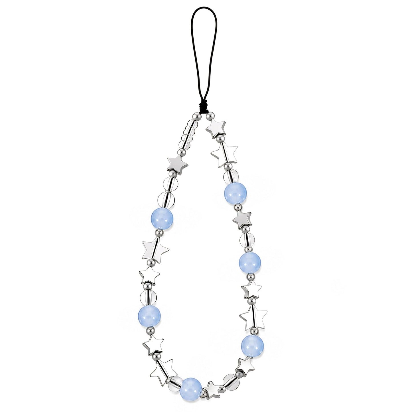 Quvvarly Blue Phone Charm 1 Pcs, Star Phone Strap for Women