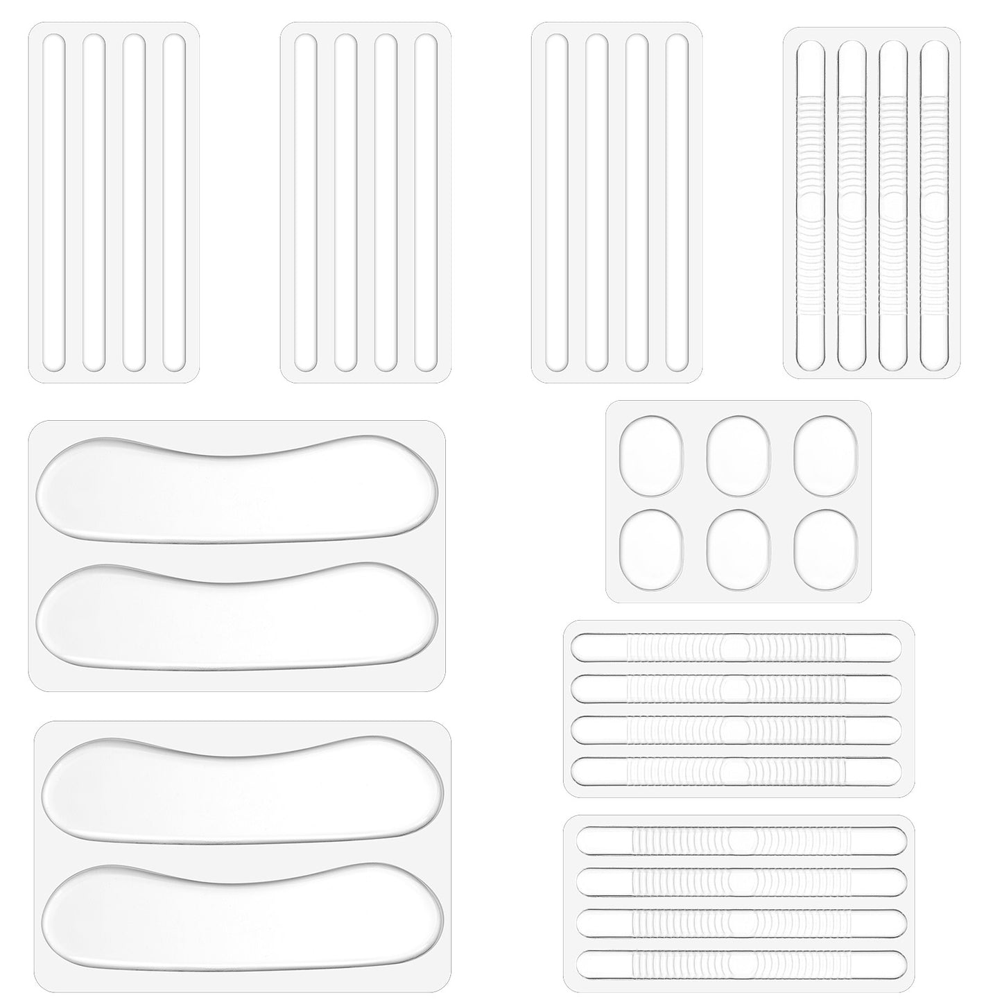 Ymapinc Silicone Heel Protectors, 34Pcs High Heel Cushion Pads Heels Grips for Ladies Shoes, Sling Back Heels Grips to Stop Sandals Rubbing Anti Slip Grip