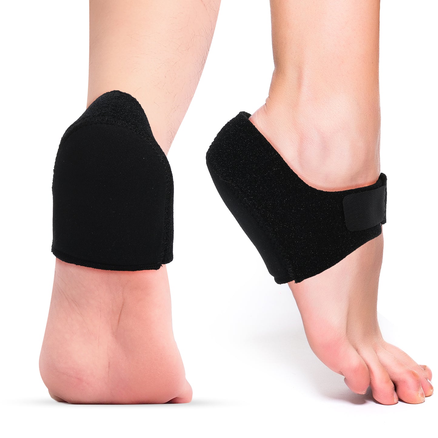 Heel Cups For Heel Pain Relief,Heels Protectors For Pressure Sores,Anti-Slip & Breathable, Gel Heels Support Cushion For Plantar Fasciitis Relief Spur, Achilles Tendinitis For Men & Women