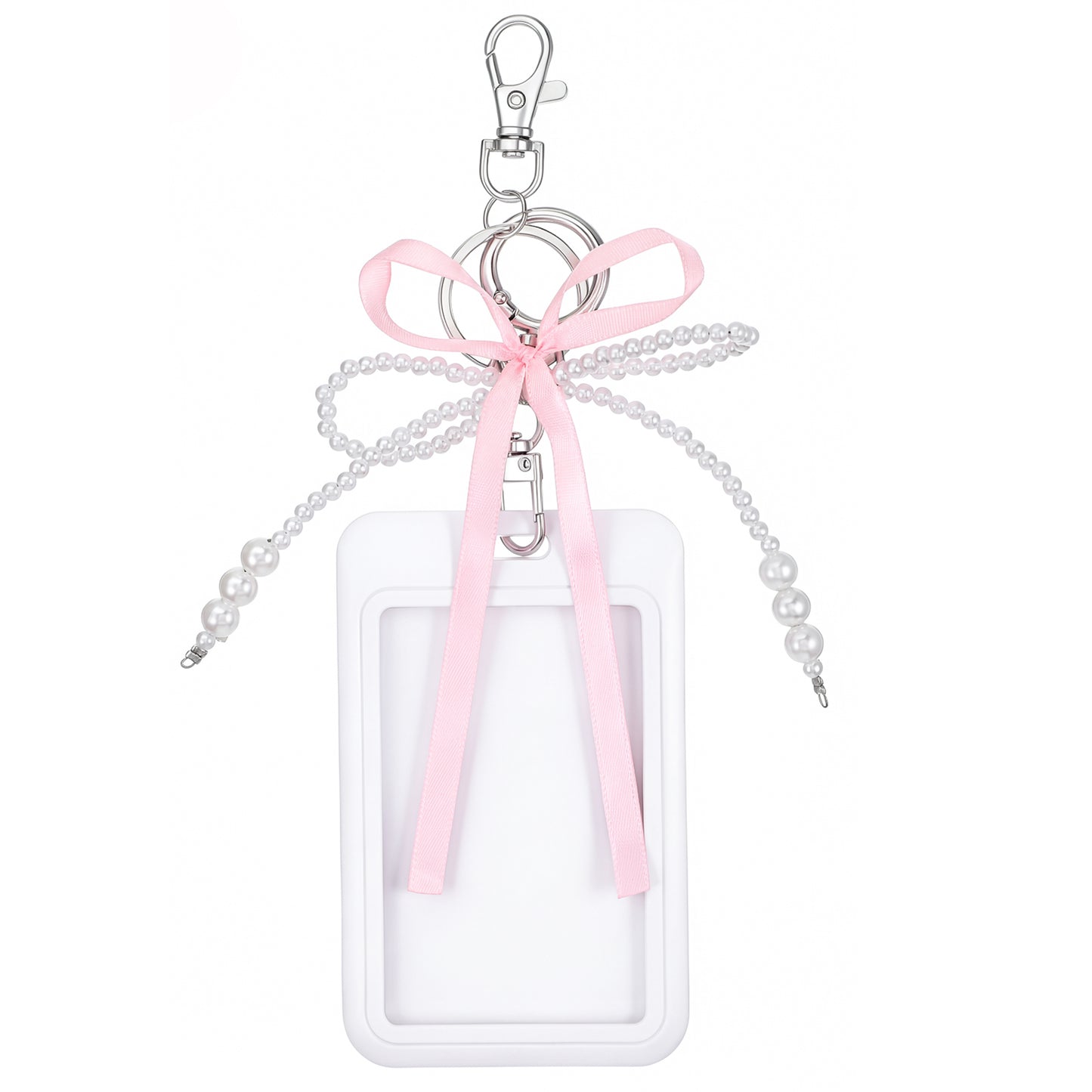 RAHHLIZS Photocard Keychain Acrylic Transparent Cute Photocards Holder