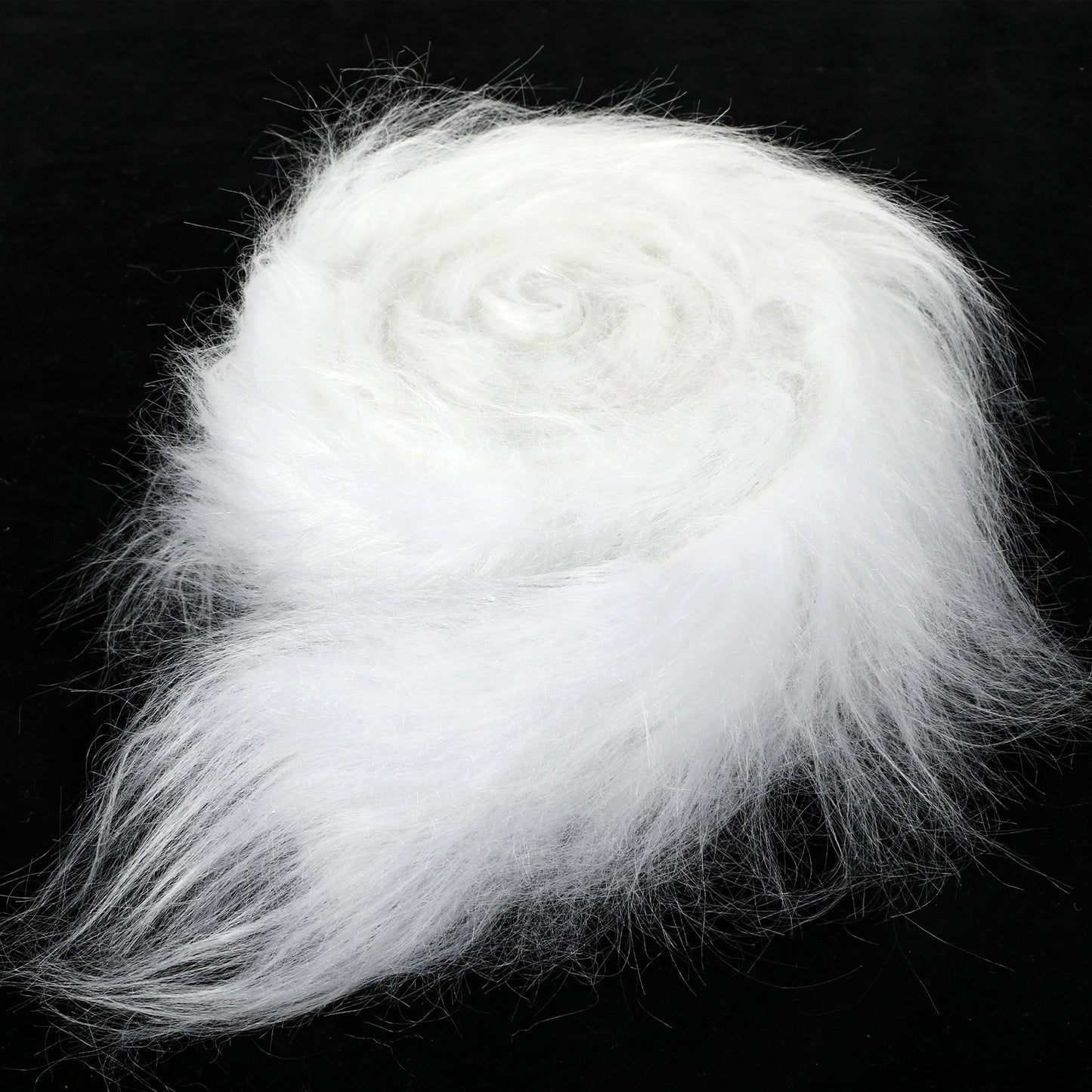 Matwsec 5x150cm White Faux Fur Fluffy