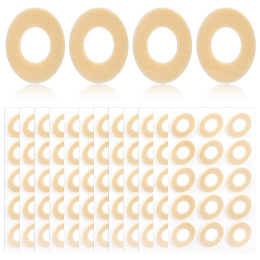 180Count Callus Cushions Corn Pads For Toes Oval Foam Padding With Water-Resistant Self-Stick Adhesive Callus Pads For Bottom Of Foot Protect Corn From Rubbing And Friction Adhesive Felt For Men Women