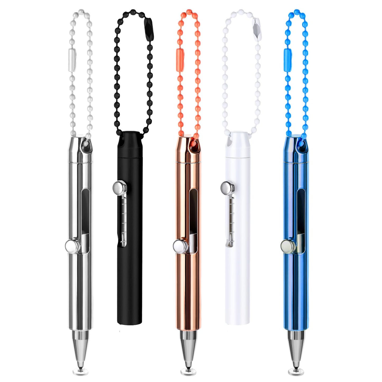 Mabor 5Pcs Touch Screen Pen Mini Tablet Stylus Pens with Keychain Portable Precision Capacitive Stylus Pen for Android Mobile Phones Laptop Accessories Touchscreen Stylus Pen