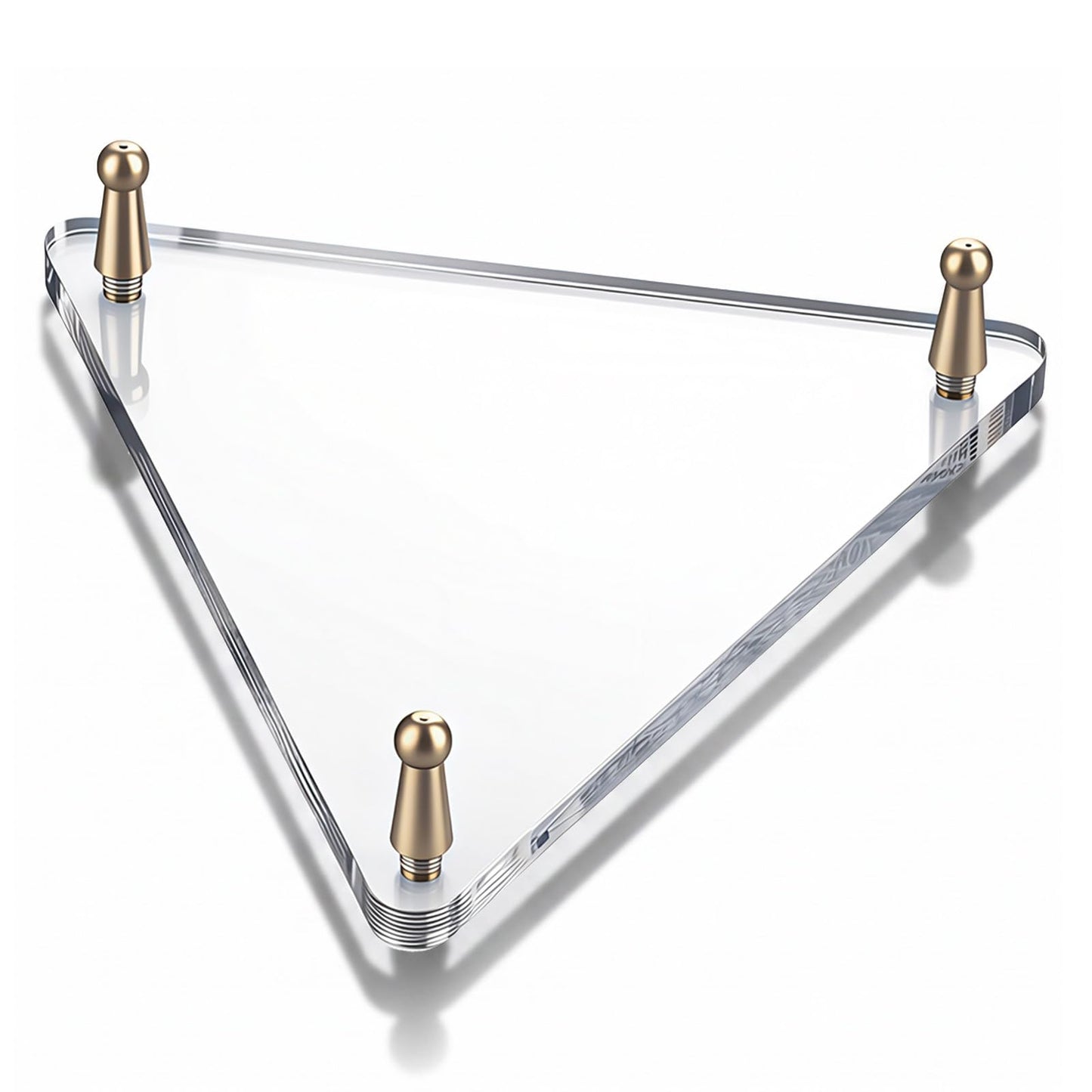 Chsoejuf Clear Acrylic Basketball Holder Display Ball Stand with Silver Peg