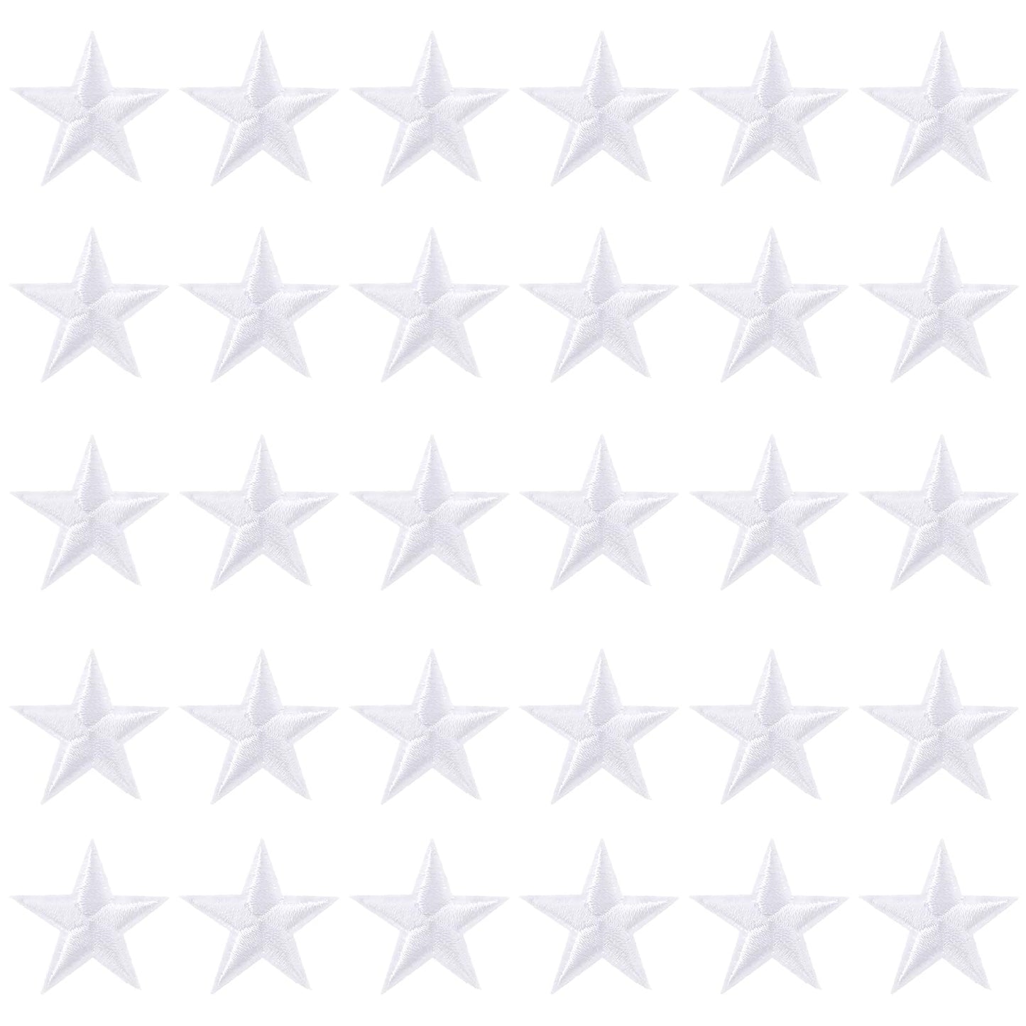 30 Pcs Star Iron On Patches Self Adhesive Star Iron On Patches Stars Embroidered Patches Stars Iron On Appliques Mini Iron On Patches Clothes Patches for Clothing Jean Bags Hats Repair Decoration