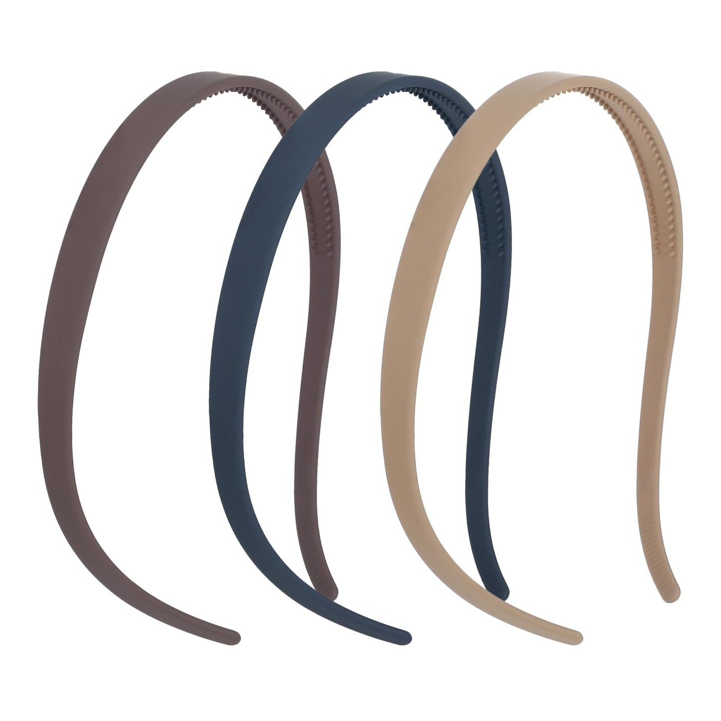 3 Pcs Headbands for Glasses Wearers Women Square Sunglass Headbands With Teeth No Pressure No Headache Glasses Headband Comfortable Sunglasses Head Bands Women's Hair Accessories for Girl