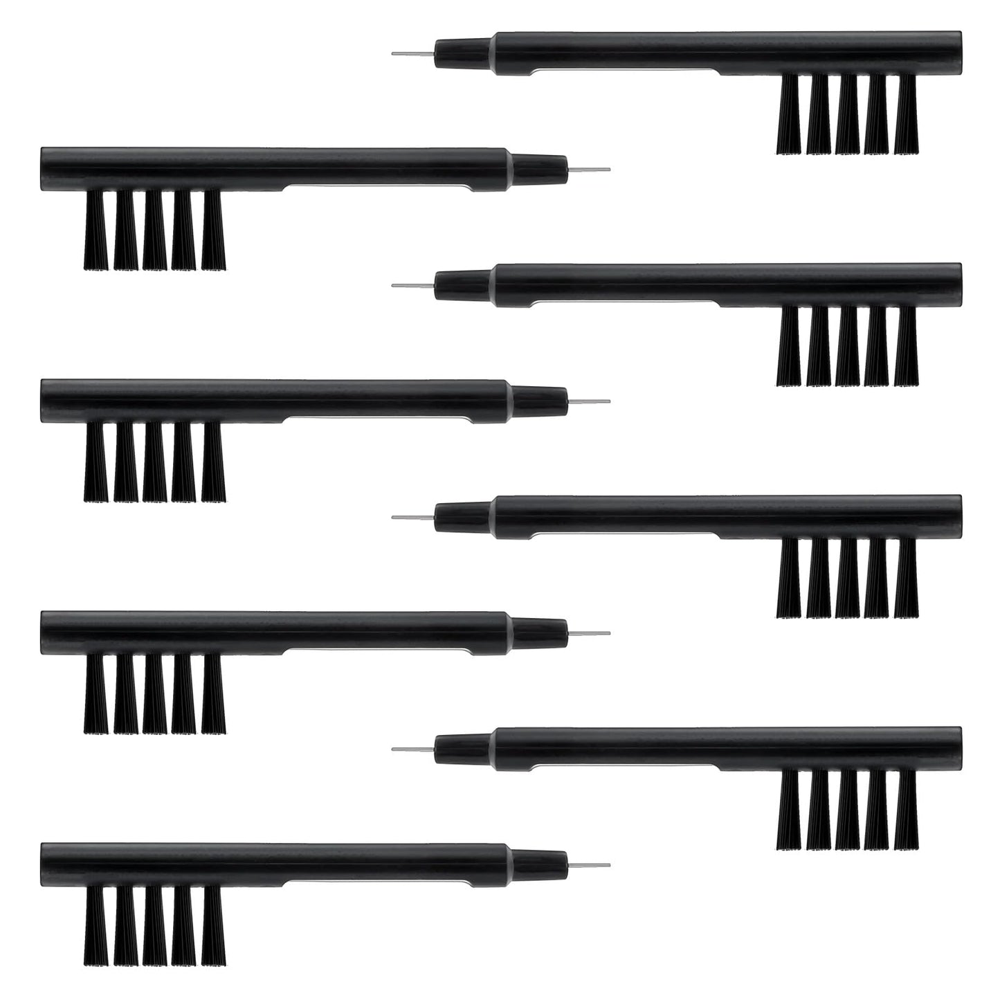 8PCS Hearing Aid Cleaning Kit Hearing Aid Cleaning Brush Tools Hearing Amplifier Brushes with Wax Loop and Magnet Hearing Aids Cleaner for Hearing Aid Users