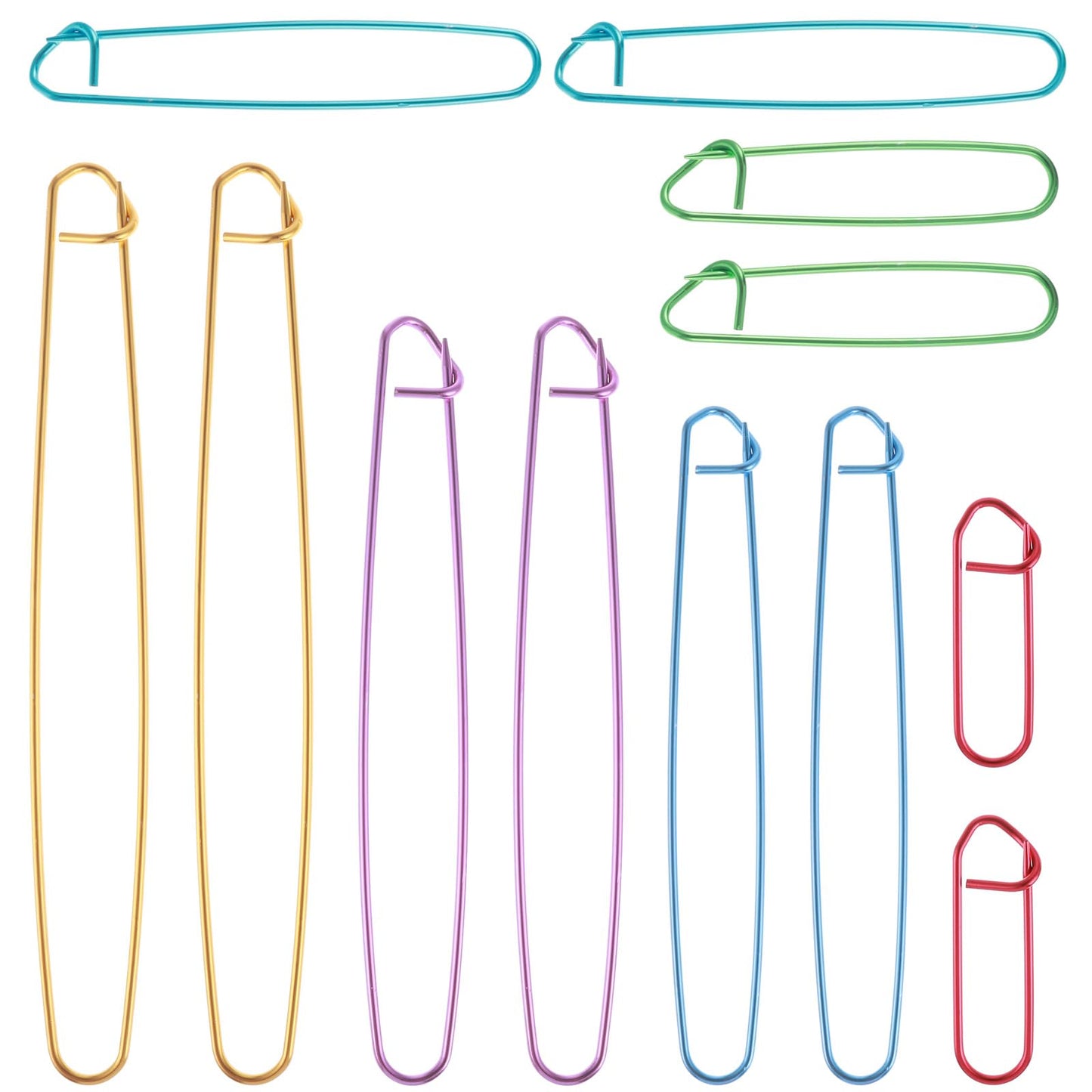 Stitch Holders For Knitting, 12 Pcs Knitting Stitch Holders Uk Knitting Accessories Uk Knitting Stitch Markers Uk Knitting Stitch Markers Stitch Markers Crochet For Manual Diy Blankets Project