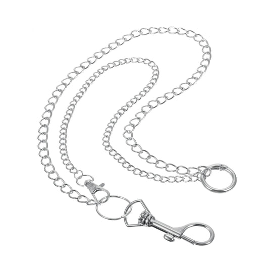 Tyqour Hip Hop Pants Jean Chain Wallet Chain for Women Layered Goth Punk Silver Trousers Chains Vintage Rock Pocket Chains for Women Men Clothing Accessories