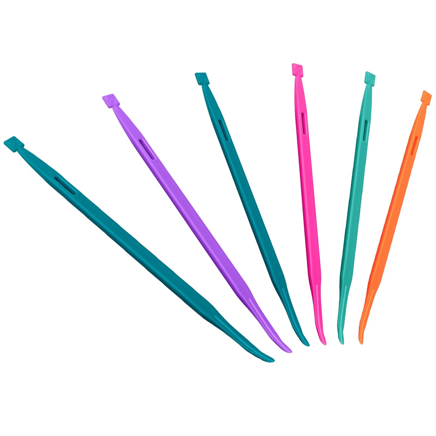 Teaaha 6 PCS Purple Thang Sewing Tool, Purple Thang for Sewing Thang Sewing Tools That Purple Thang Purple Thing Sewing Tool for Sewing Craft Projects (Blue, Purple, Green, Orange, Pink)