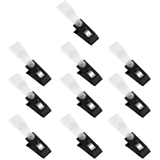 Ymapinc 10PCS Garden Flag Rubber Stopper Anti-Wind Flag Clips Yard Flag Plastic Clips Accessories for Garden Flag Poles Stand