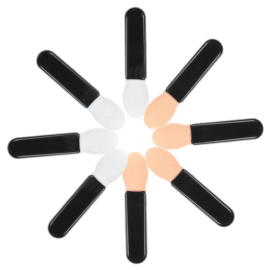 150PCS Eyeshadow Sponge Applicator Make up Applicators for Eye Shadow Small Disposable Mini Dual Sided Eyeshadow Brush Sticks Set Portable Travel Multipurpose Lips Makeup Brushes with Sponge Tip Women