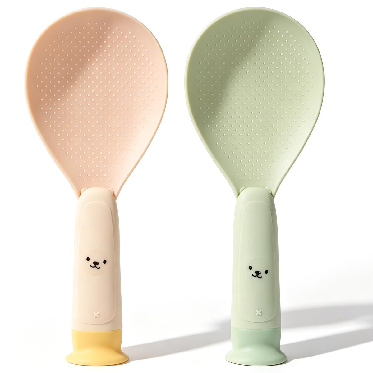 Mabor Pack of 2 Rice Spoons with Suction Cup