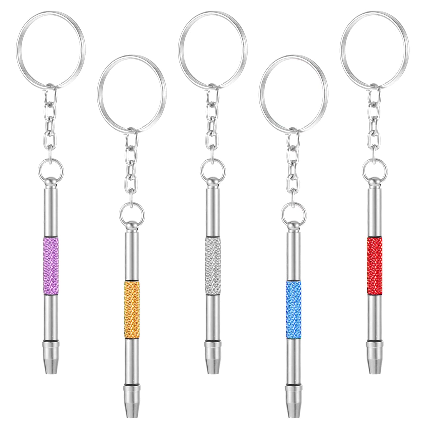Mabor 4 in 1 Glasses Screwdriver, Pack of 5 Mini Screwdrivers Precision Screwdriver for Glasses Metal Glasses Screws Glasses Tool for Sunglasses Watches Jewellery