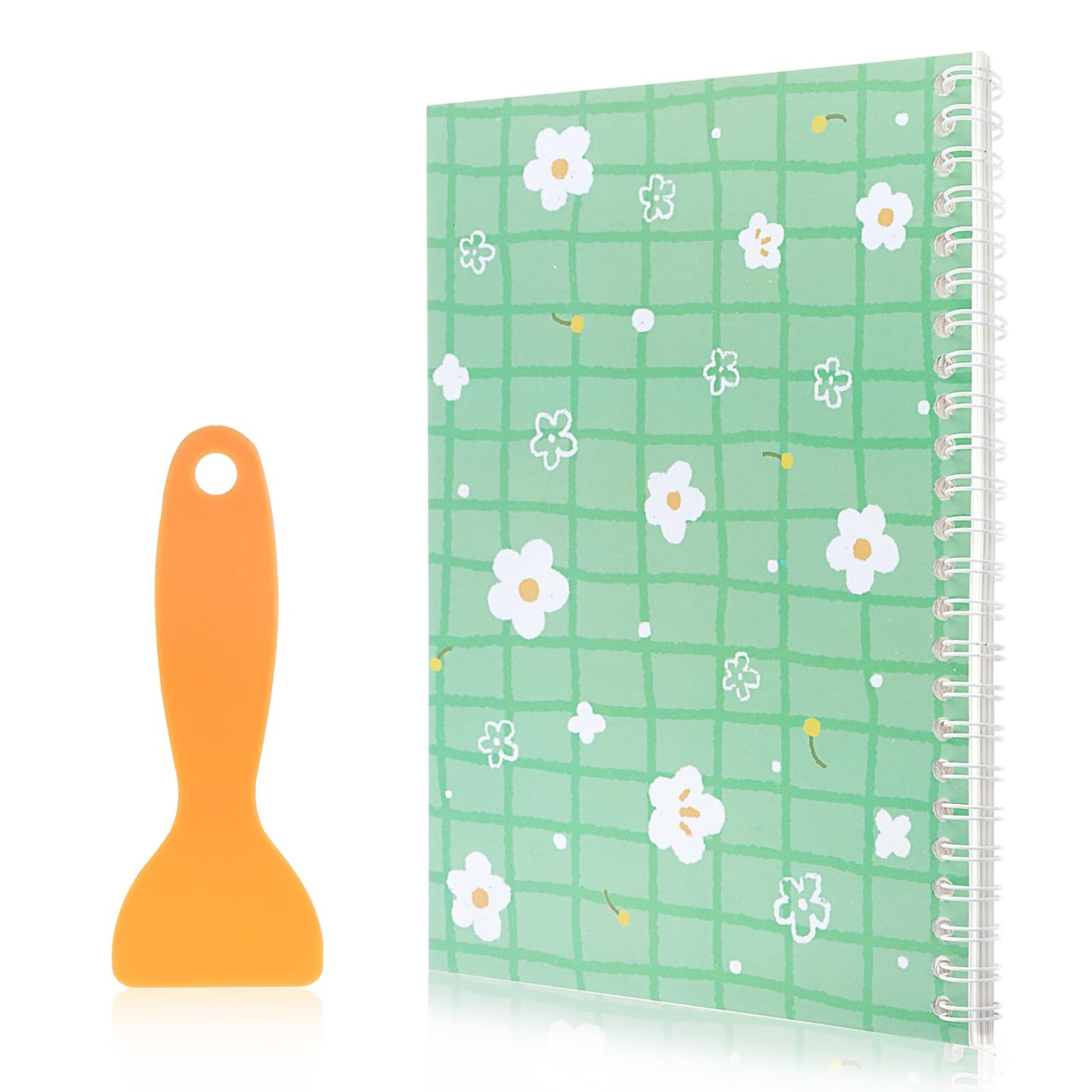 Mabor 1 Set Sticker Storage,24 Pages Book Blank Sticker Book Collecting Album Sticker Storage Reusable Sticker Collecting Book (Green)
