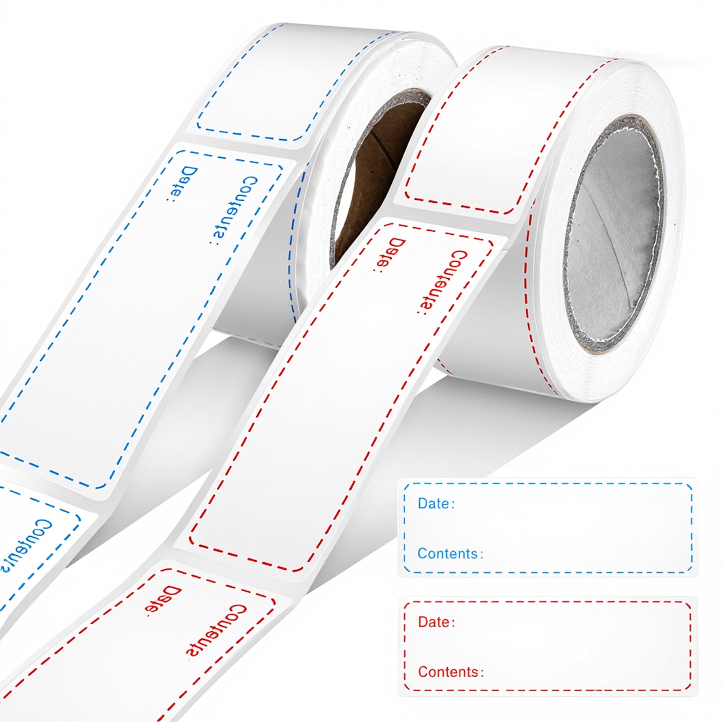Nogeqi 300PCS Freezer Labels to Write On, Food Labels for Containers