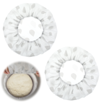 20 Pcs Elastic Food Storage Covers - Reusable Stretch Plastic Wrap Bowl for Fresh Keeping Bags, Elastic Alternative to Foil for Family Outdoor Picnic, Bowl Covers for Bread Proofing