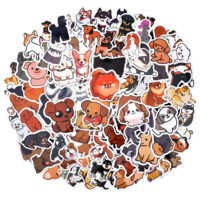 Ymapinc 100 Pcs Cute Dog Stickers Bulk,Kawaii Puppy Stickers, Aesthetic Sticker Waterproof Water Bottle Sticker for Kids, Laptop & Scrapbooking Decor Party Favors