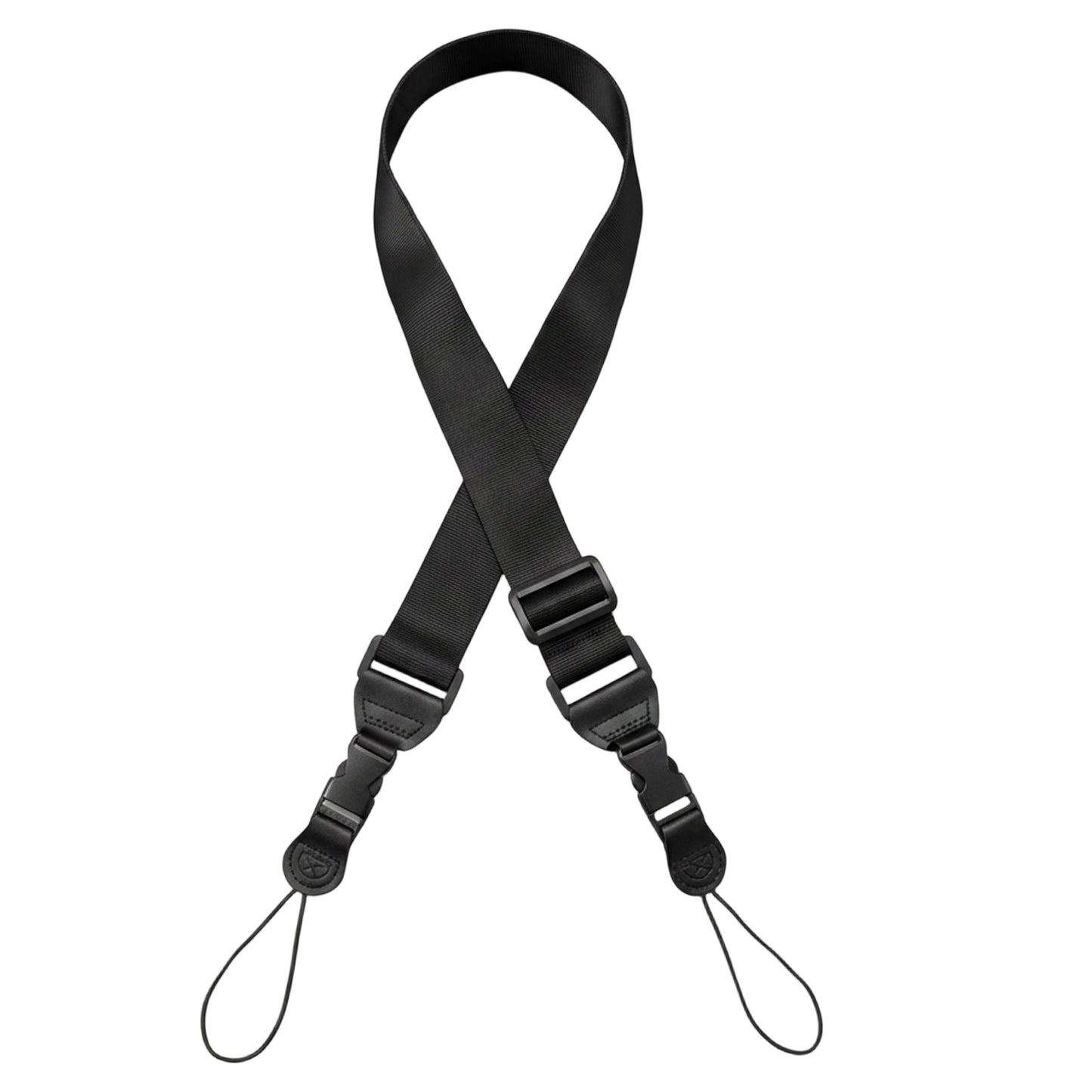 Camera Neck Strap, Soft Binocular Should Strap with Quick Release Buckle, Nylon Padding Digital Cameras Lanyard Belt, Mirrorless or Dslr Slr Camera Straps for Photographers Women Men (55.12", Black)