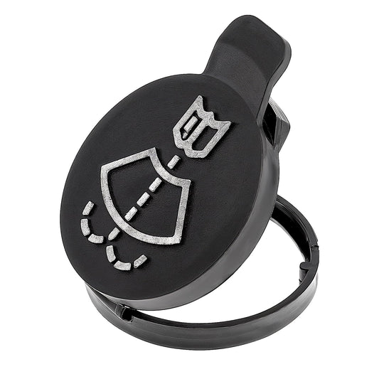 Washer Fluid Cap Black Windshield Wiper Reservoir Water Tank Bottle Cap, Automotive Windshield Washer Fluid Lid Cap Cover Accessories Replacement for Gmc Buick, Oem12767700/13227300