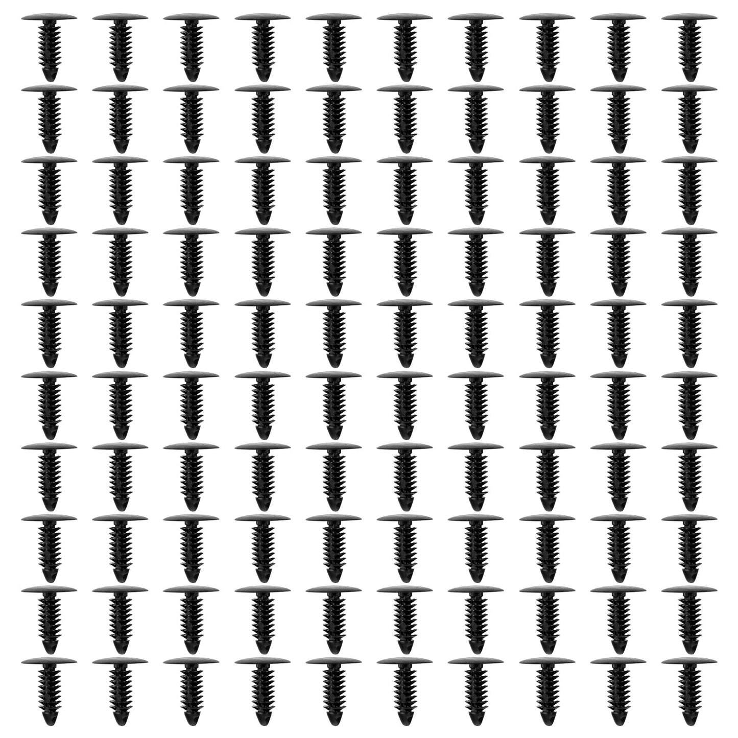 100 PCS Honeycomb Pin 7.5mm Honeycomb Laser Bed Fixing Kit Honeycomb Material Pin Honeycomb Laser Bed Clamps Fixing Needle Honeycomb Laser Bed Clips Engraver Accessories for Laser Cutter (Black)
