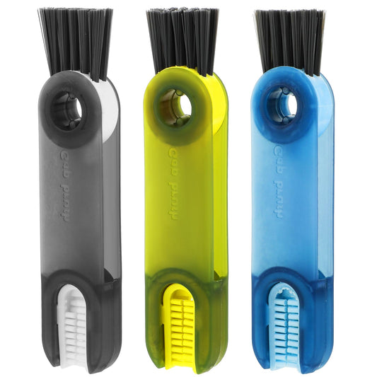 Water Bottle Brush for Cleaning,Mabor 3pcs 3-in-1 Multifunctional Cleaning Brush,Crevice Cleaning Tool Cleaning Brush for Water Bottles,Cup Home Kitchen Cleaning Tools