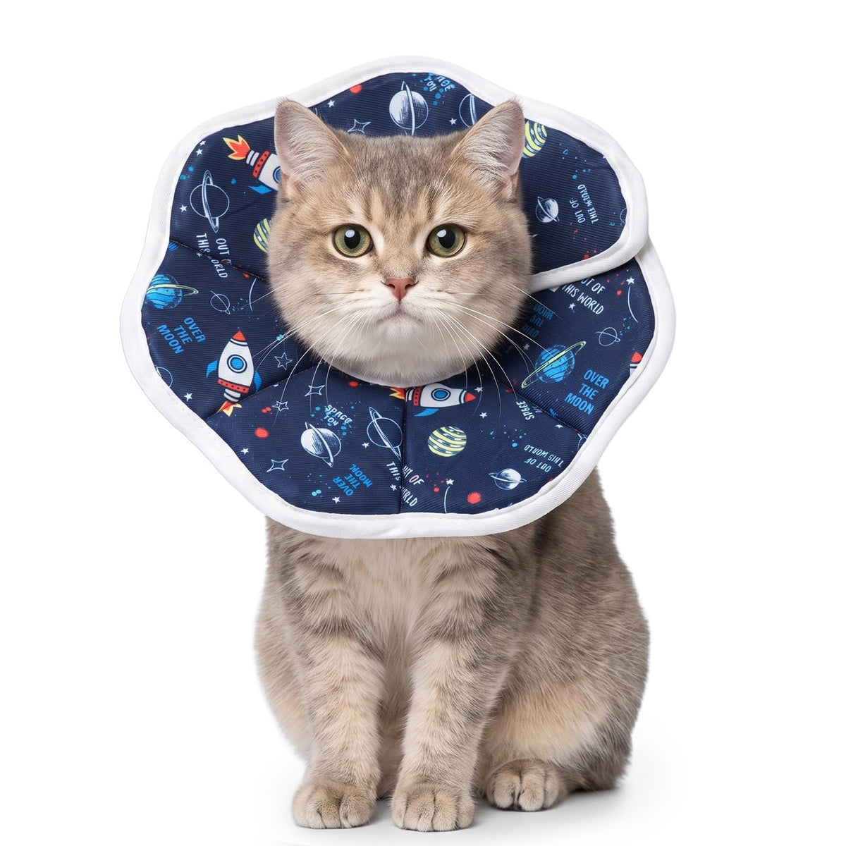 Ouligay Cat Cone Collar Soft Cone For Cats Collars Recovery Surgery Collar