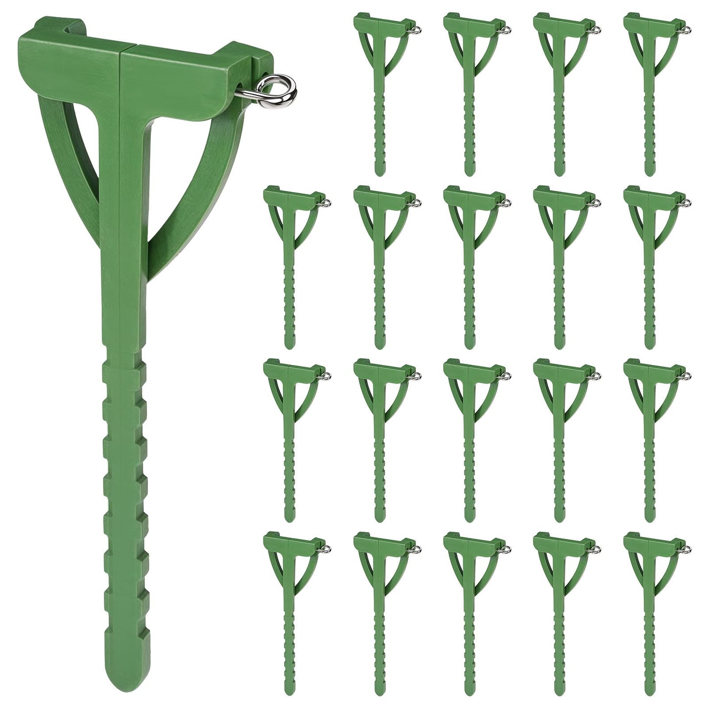Mabor 20Pcs Boutonniere Pins for Men, Green Triangle Corsage Safety Clips Kit, Corsage Base Supplies, Buttonhole Flowers Pins Holder for Wedding Party Bride Groom Bridegroom DIY Brooch Making Base