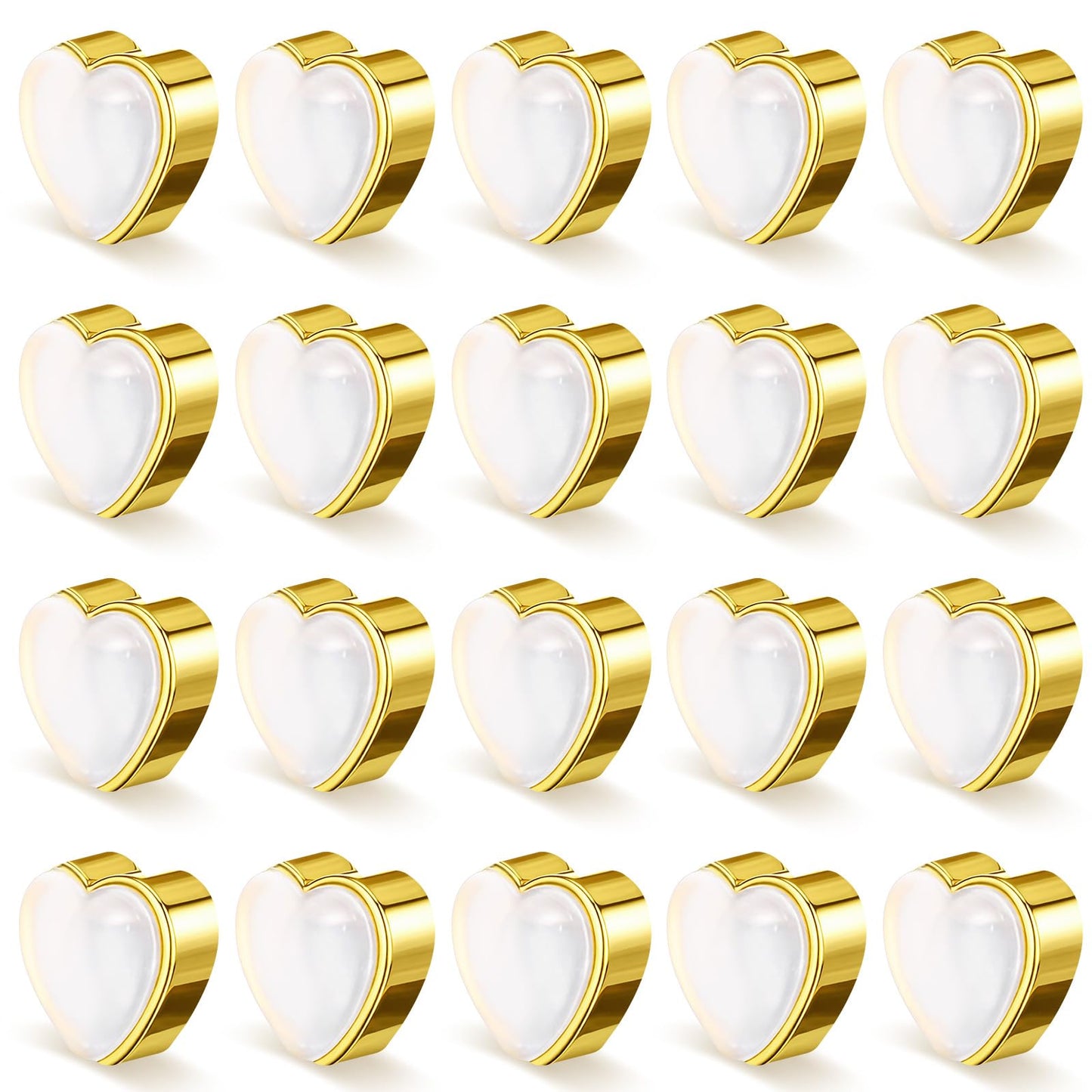 20pcs Silicone Earring Backs Clear Soft Rubber Earring Backs