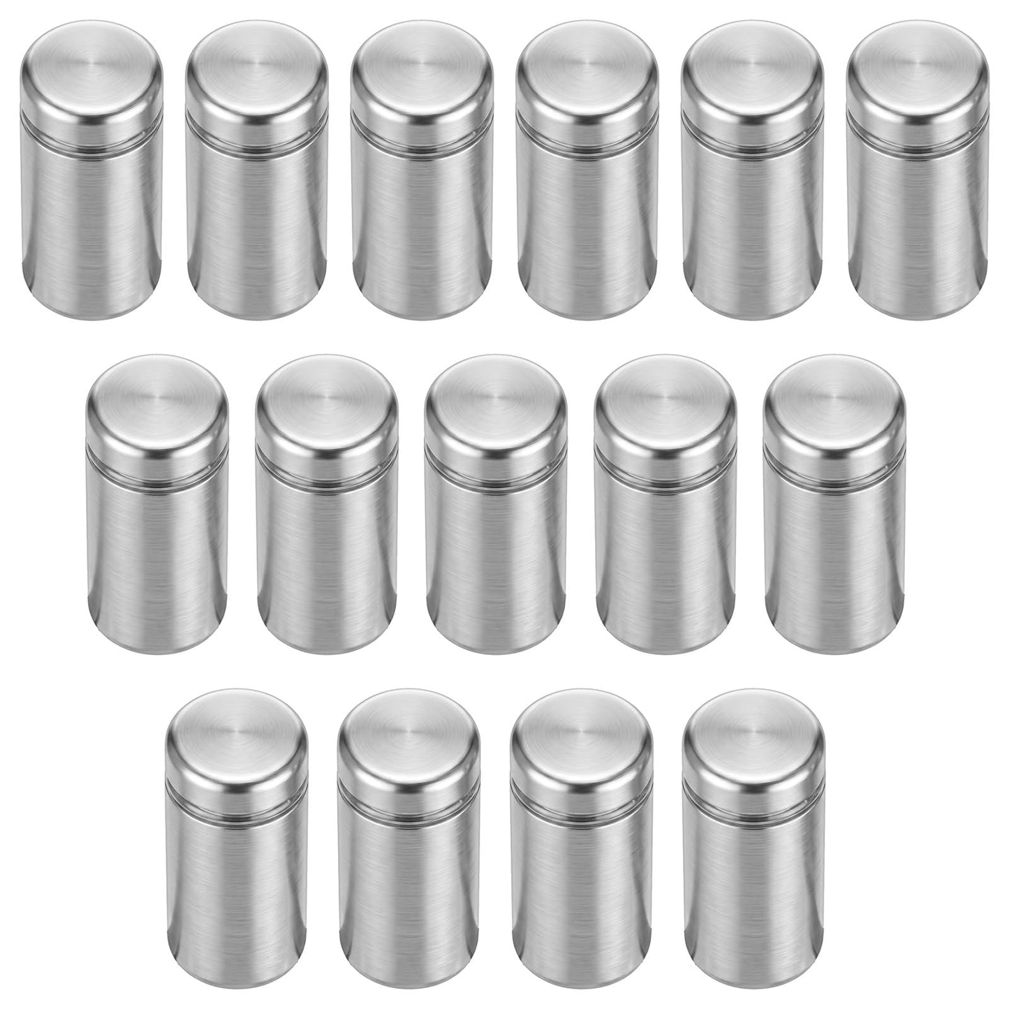Chsoejuf 15PCS Stainless Steel Standoff Screws, Sign Standoffs for Acrylic