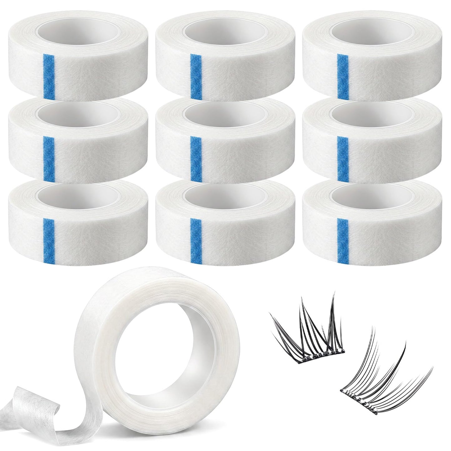 10 Rolls Lash Tape for Eyelash Extensions Eyelash Tapes